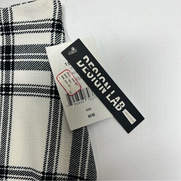 Design Lab Plaid A-line Skirt Academia Medium NWT - Picture 7 of 9